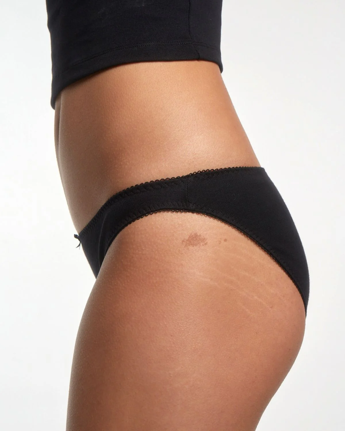 The Brief 3 Pack: Cotton Jersey Brown, Baby Pink, Black - Image 7